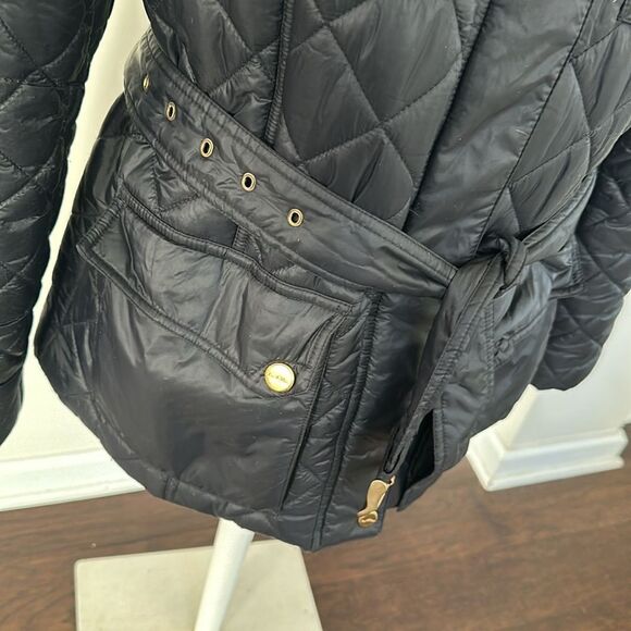 Lauren Ralph Lauren Black Diamond Quilly Puffer Jacket - Picture 3 of 7